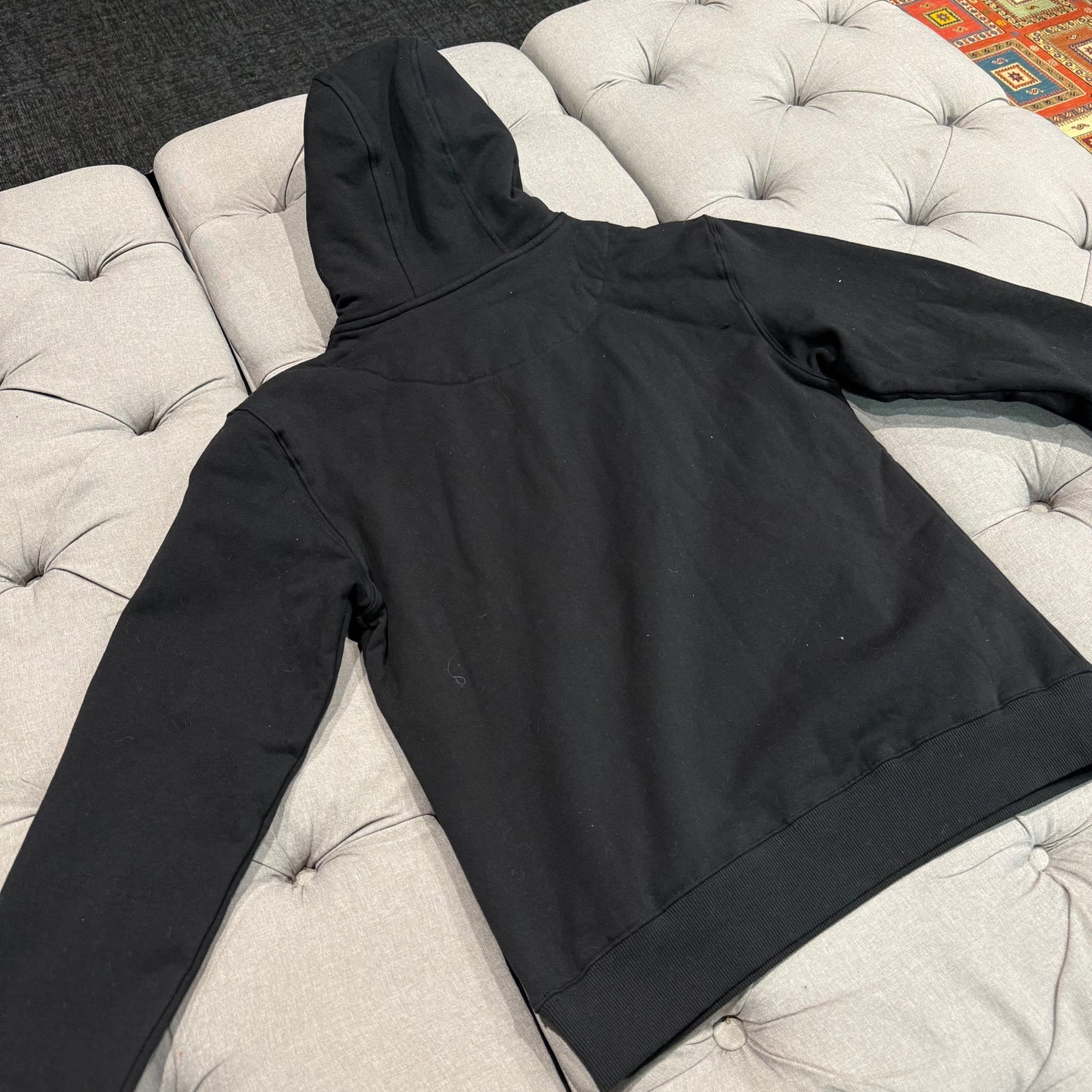 Geedup Micro Logo Hoodie 'Black' (Second hand)