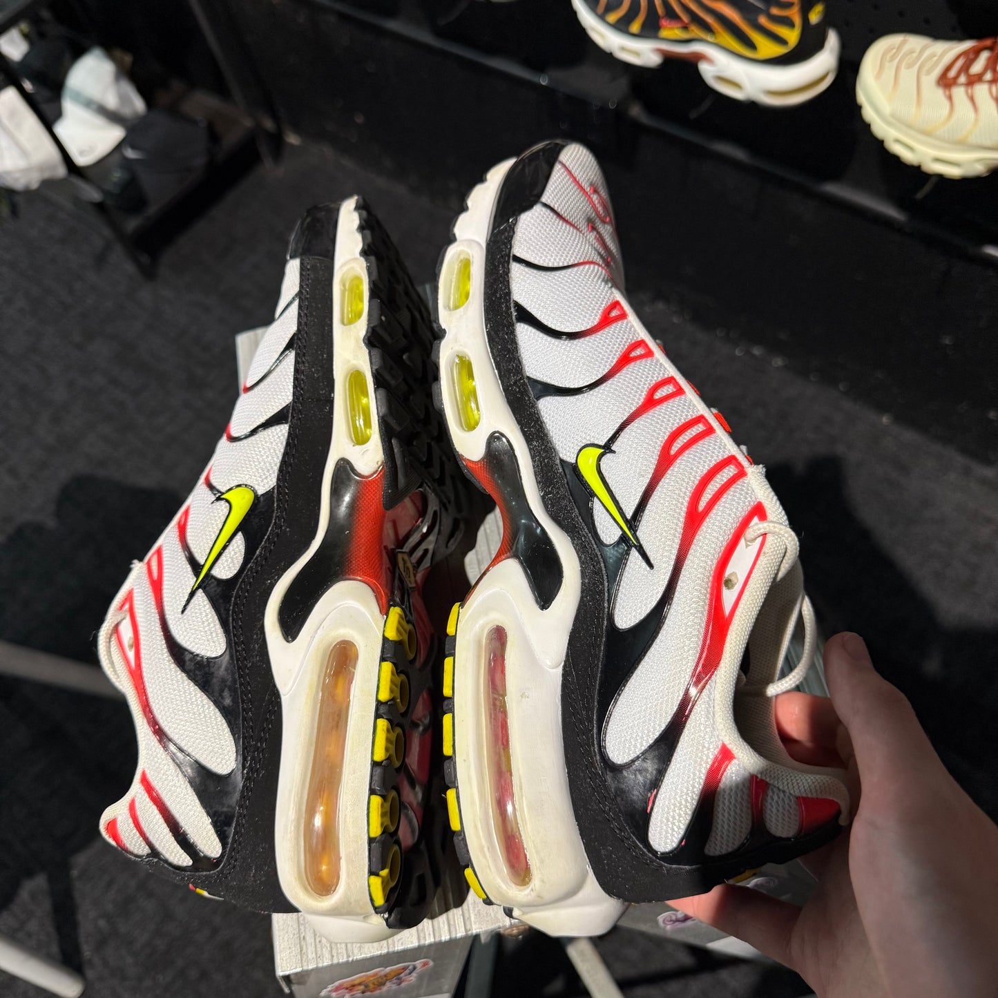 Nike Air Max Plus 'TN' White Crimson Venom (Second hand)