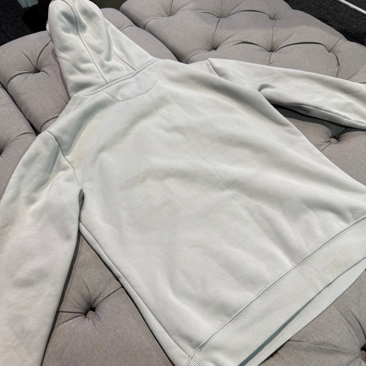 Geedup Handstyle Hoodie 'Grey White' (Second hand)