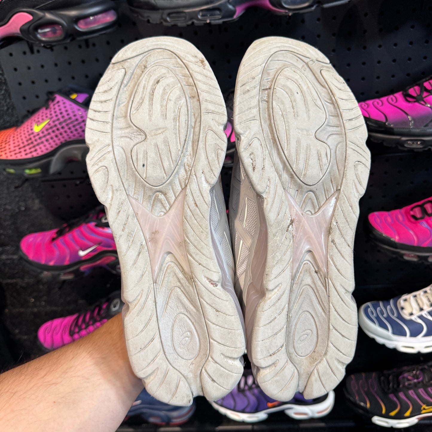 Asics Gel-Quantum 360 8 'Cloud Grey Cement Grey' (Second hand)