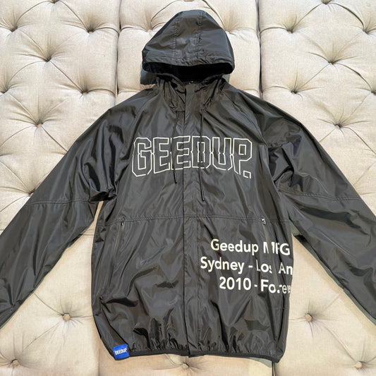 Geedup Sydney / LA Windbreaker 'Black' (Second hand)