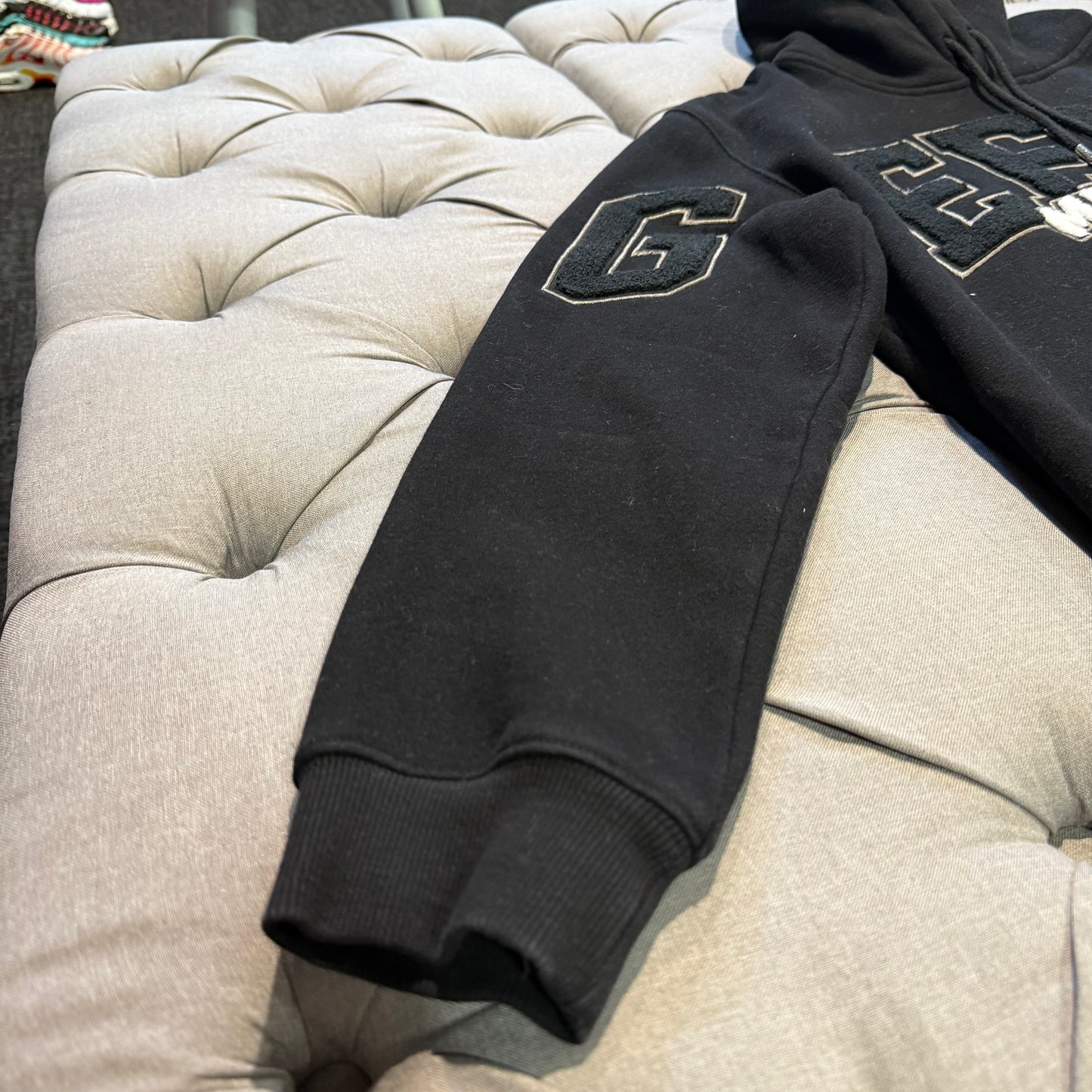 Geedup Co X Masi Rooc Team Logo Hoodie 'Black White' (Second hand)