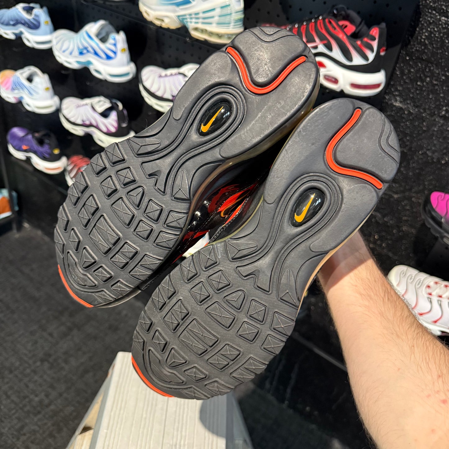Nike Air Max Plus 97 TN 'Black Orange Yellow' 2007 (Brand New)