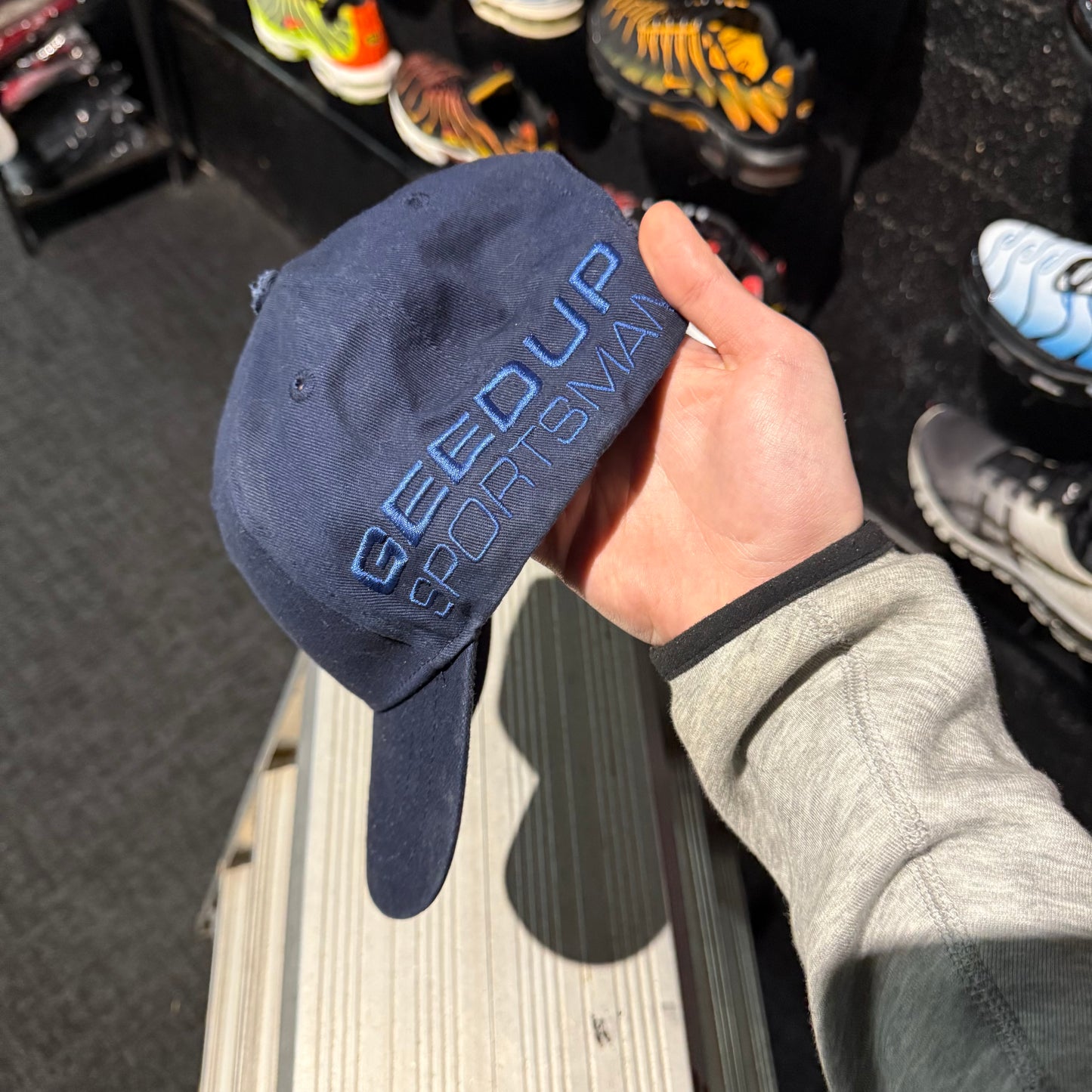Geedup Sportsman SnapBack Cap ‘Navy Blue’ (Second hand)
