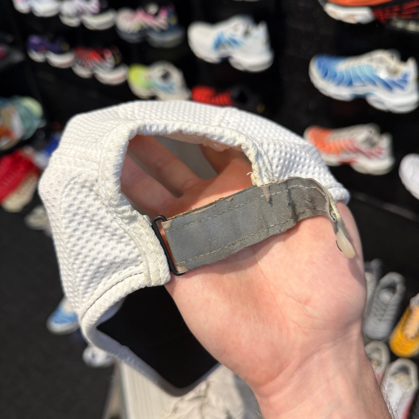 Nike Mesh Drifit Tailwind Cap 'White' (Second Hand)
