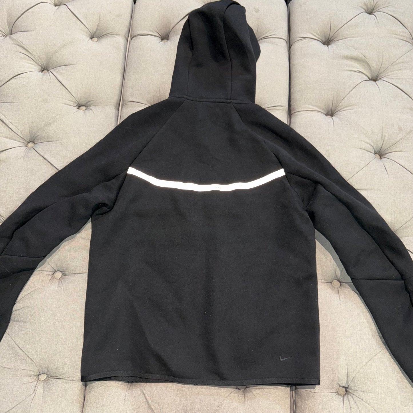Nike Tech Fleece Jacket Reflective Set 'Black Grey' (Second hand)