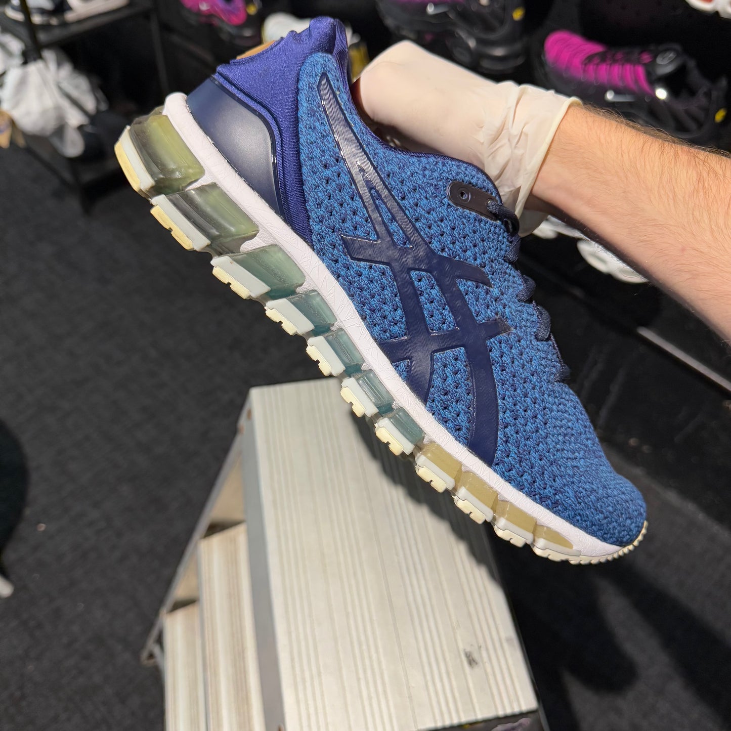 Asics Gel-Quantum 360 Knit 2 ‘Indigo Blue/Peacoat/Pale Gold’ (Second hand)