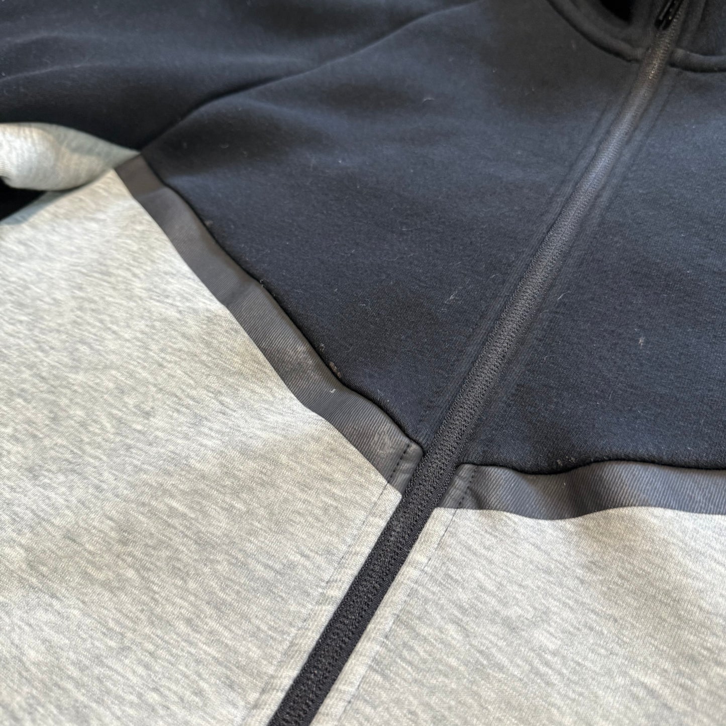 Nike Tech Fleece Jacket 'Black Grey' (Second hand)