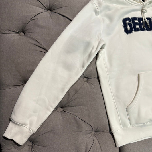 Geedup Play For Keeps Hoodie 'Cream Navy' (Second hand)