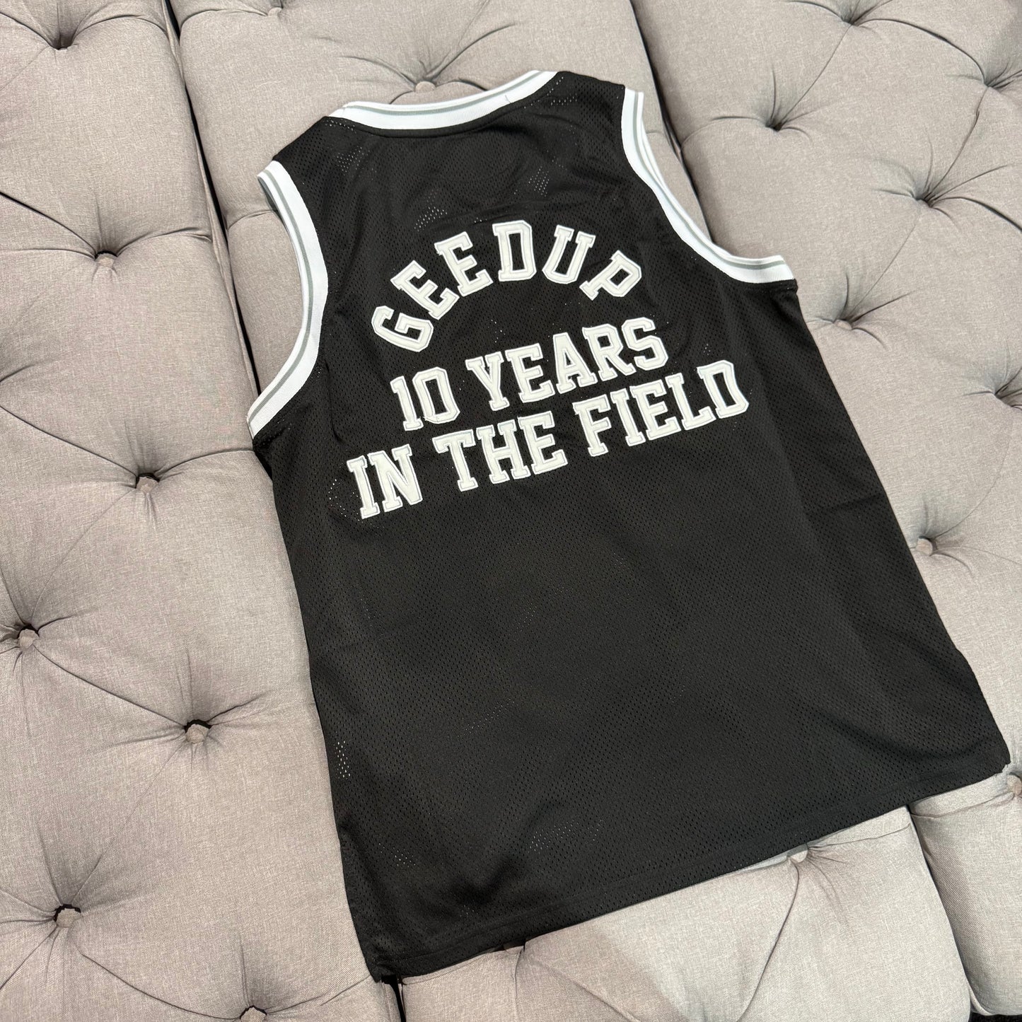 Geedup 10 Years In The Field Jersey 'Black White' (Second hand)