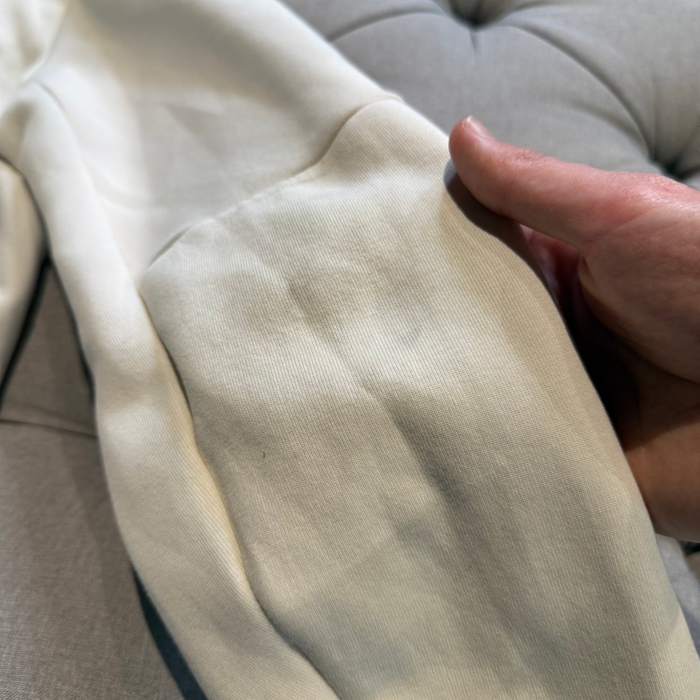 Nike Tech Fleece Jacket 'White Cream' (Second hand)