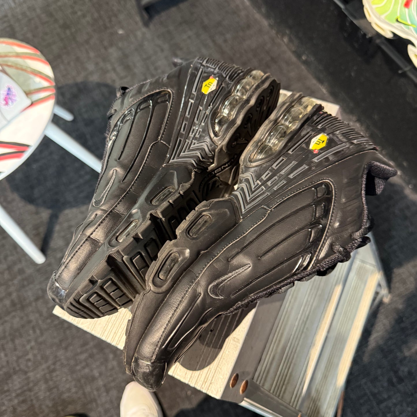 Nike Air Max Plus TN3 Leather 'Triple Black' (Second hand)