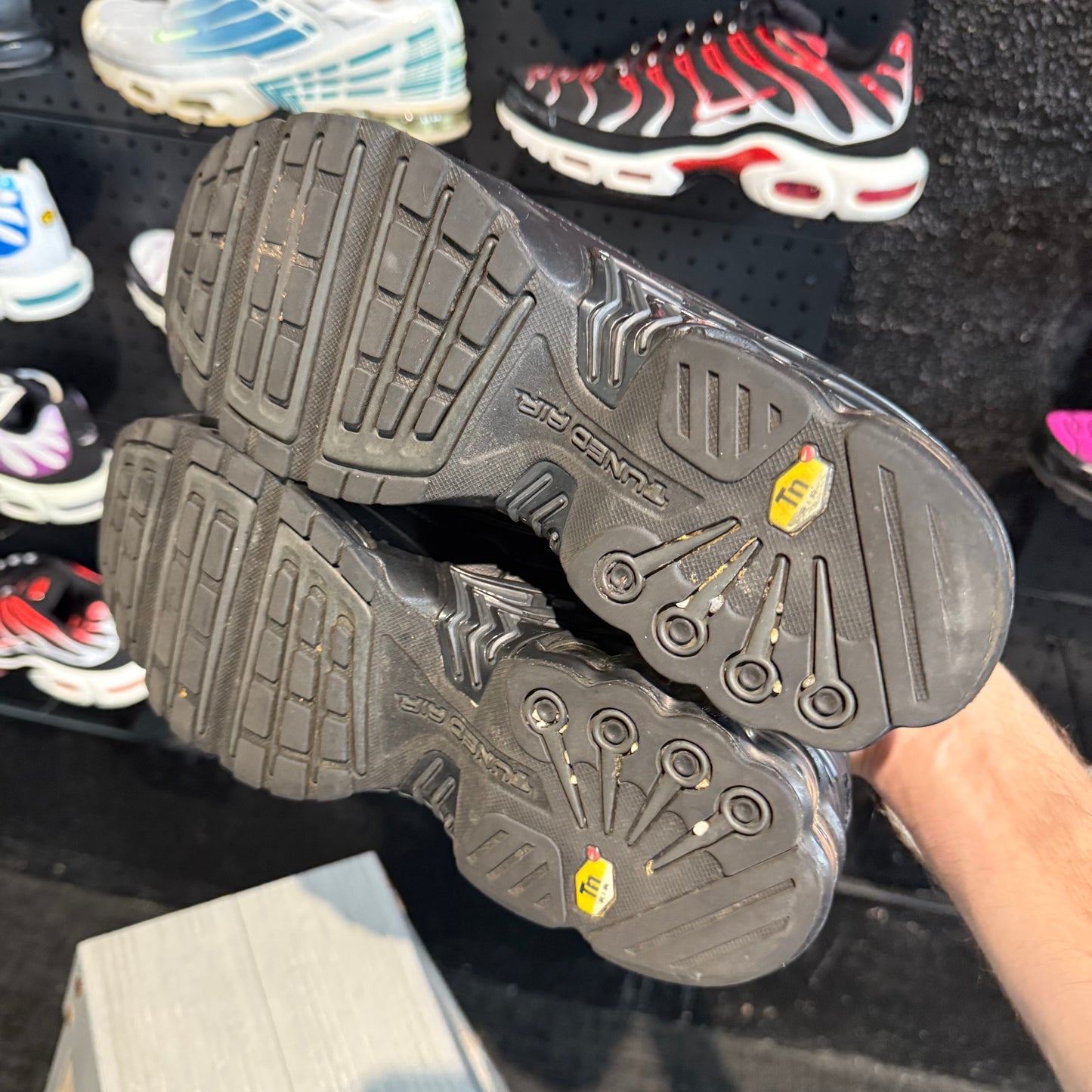 Nike Air Max Plus TN3 Leather 'Triple Black' (Second hand)