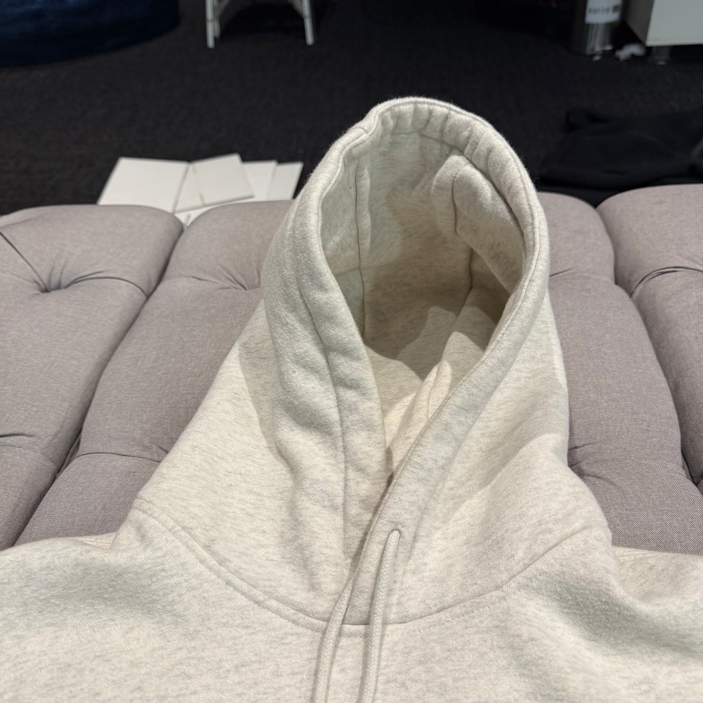 Geedup Team Logo Hoodie 'Marle Cream Blue' (Second hand)