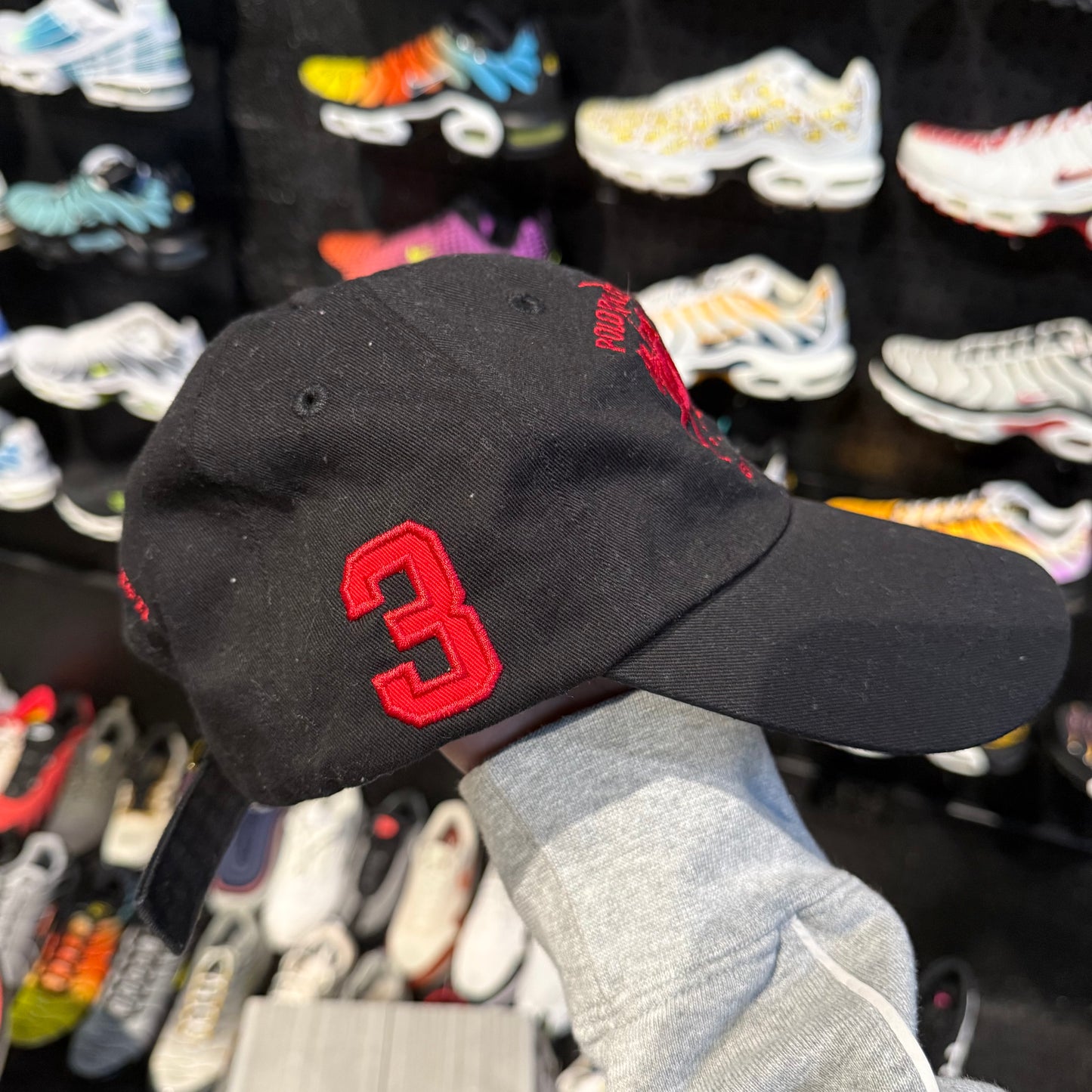 Polo Ralph Lauren New York 2 Horses Cap 'Black Red' (Second Hand)