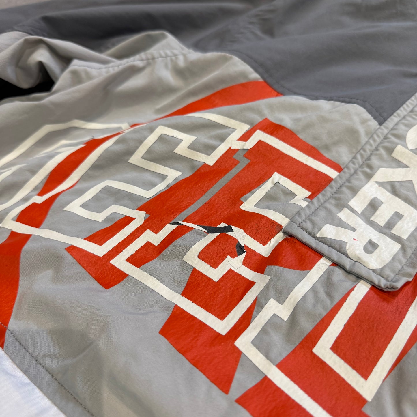 Geedup X Rays Locker Jacket 'Grey Orange' (Second hand)