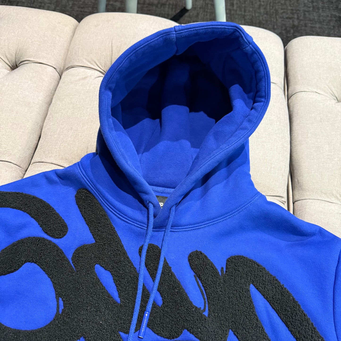 Geedup Handstyle Hoodie 'Blue Black' (Second hand)