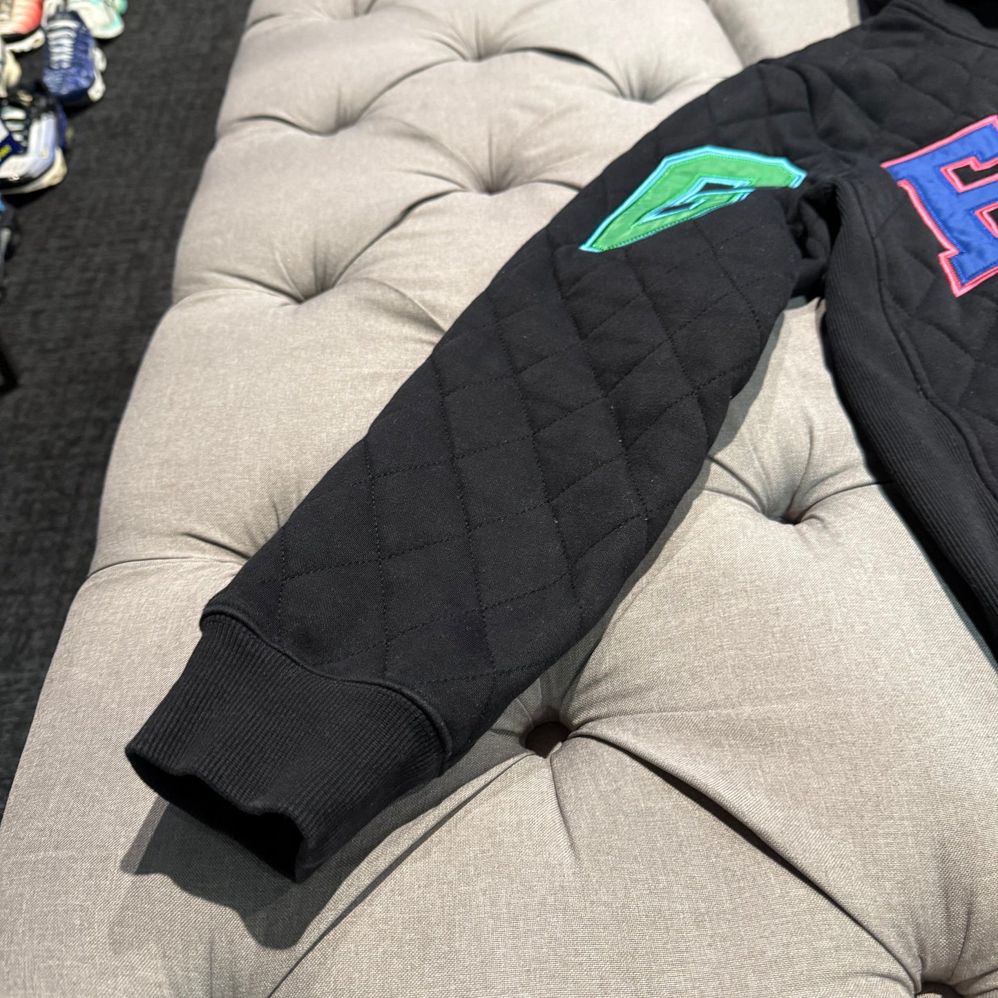 Geedup Team Logo Hoodie 'Holy Grail Multi Color 2.0 Quilt' (Second hand)