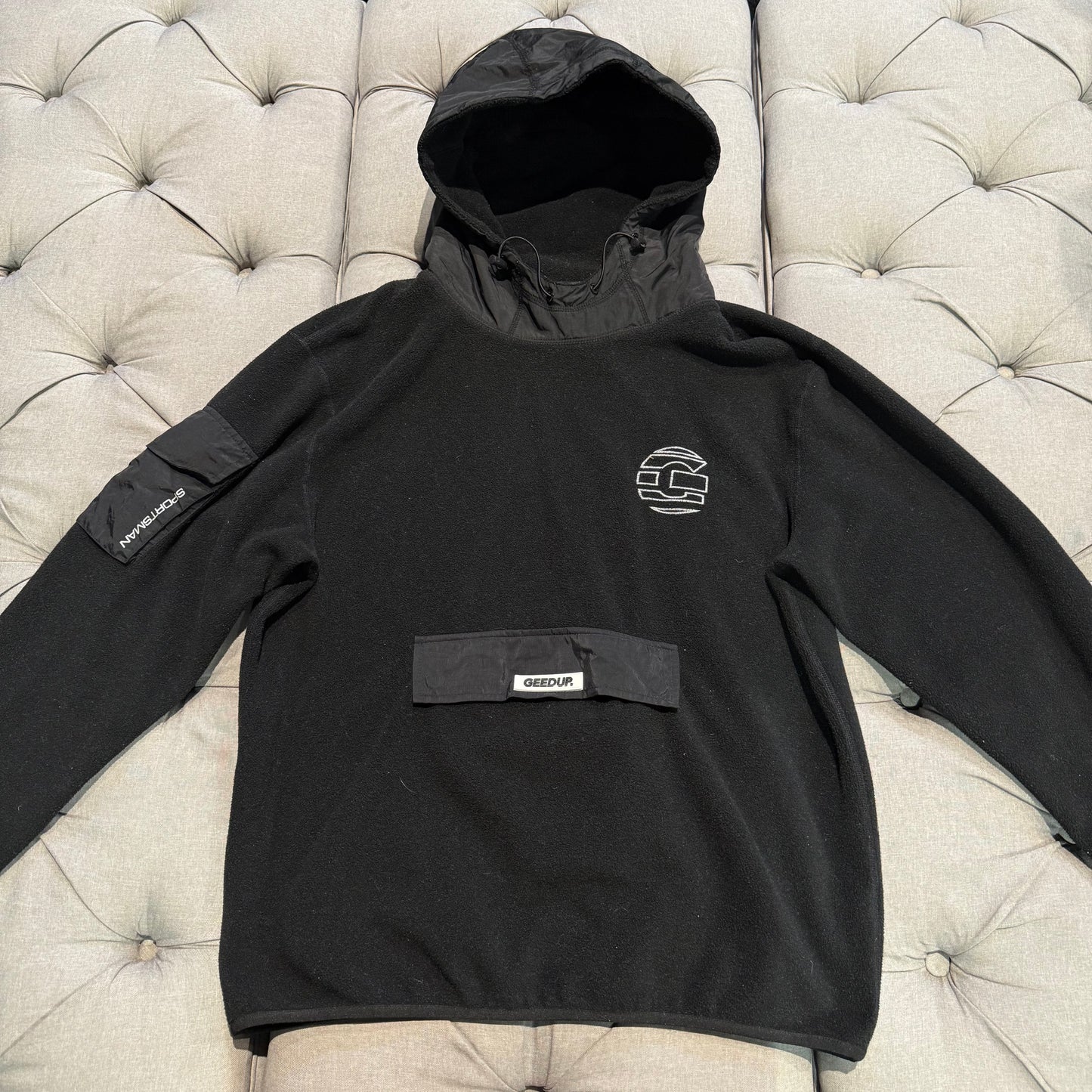 Geedup G Logo Fleece Jumper 'Black' (Second hand)