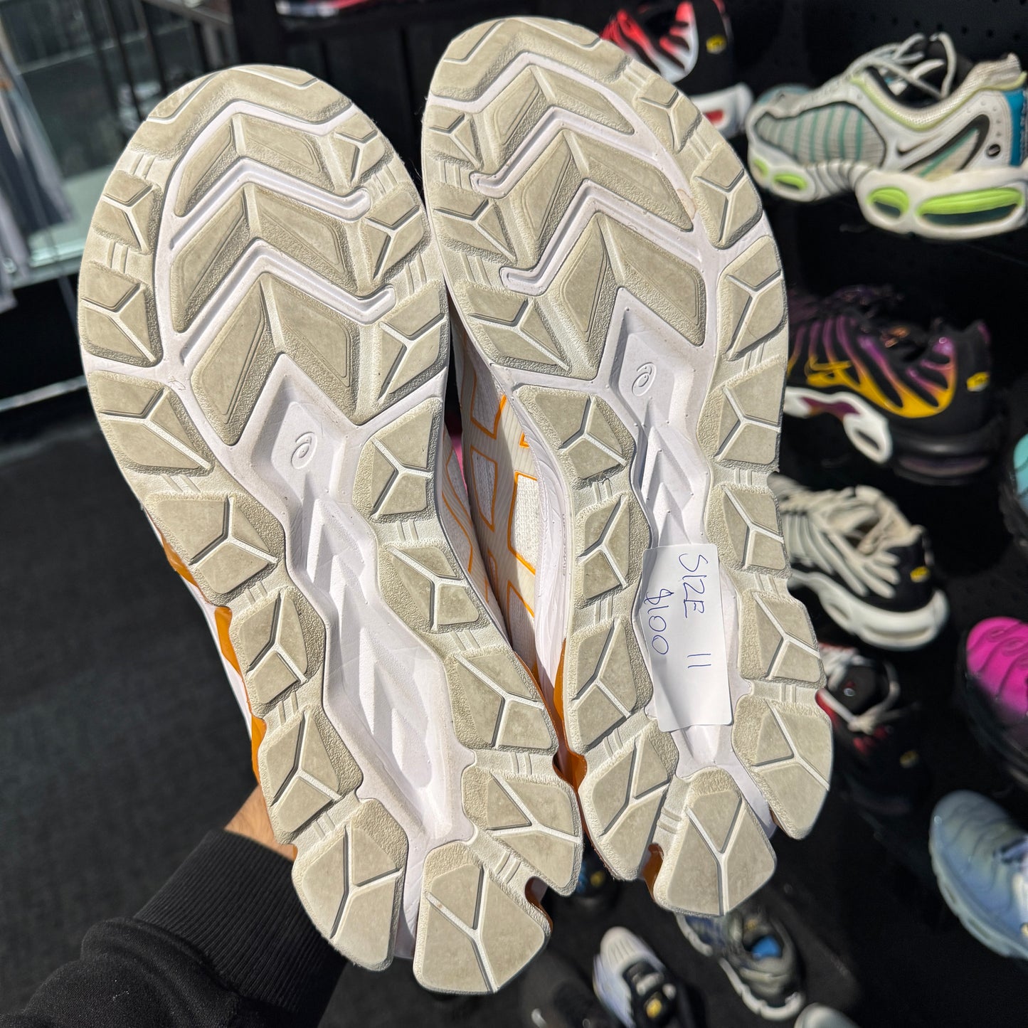 Asics Gel-Quantum 180 7 'White Fellow Yellow' (Second hand)