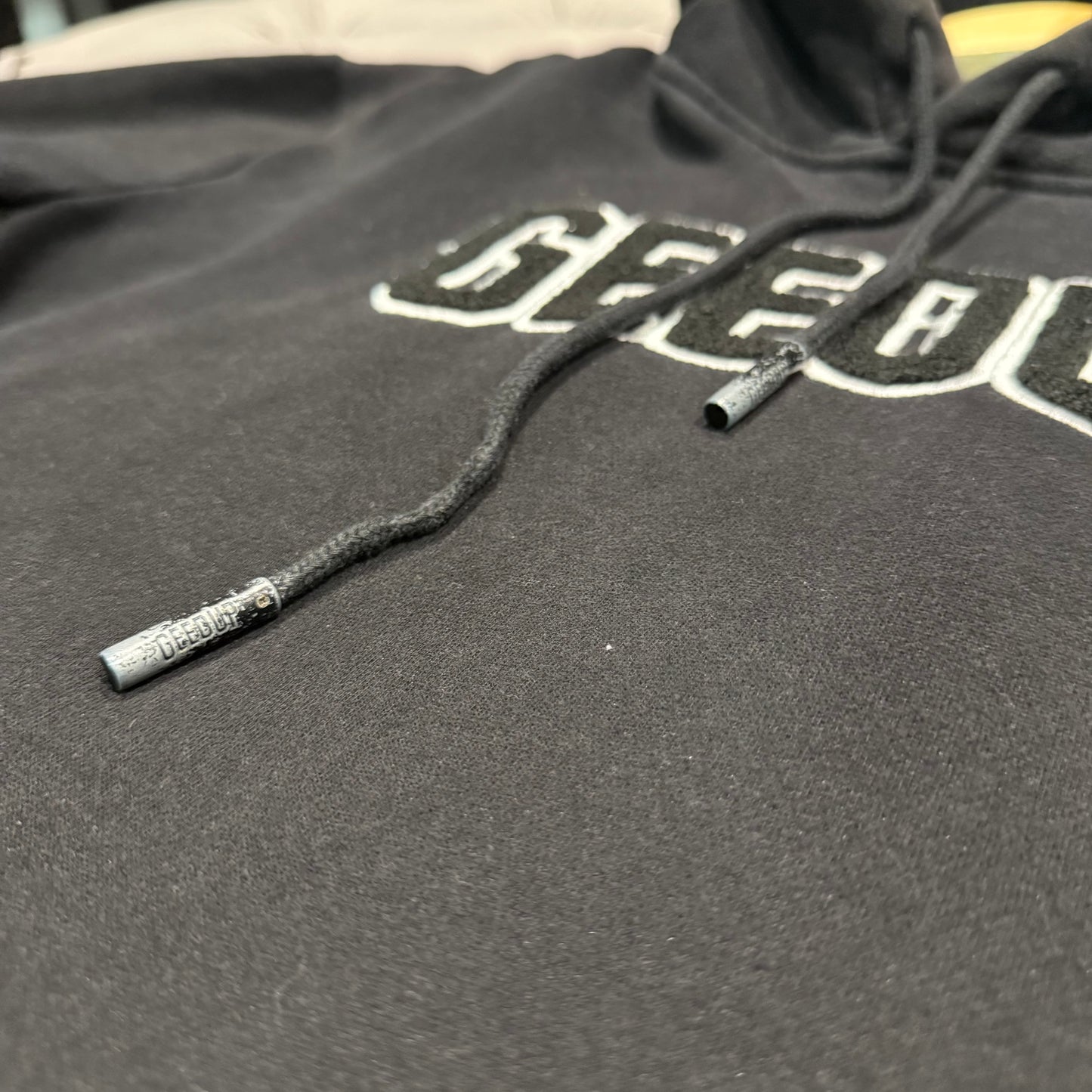 Geedup Play For Keeps Hoodie 'Black White Black' (Second hand)