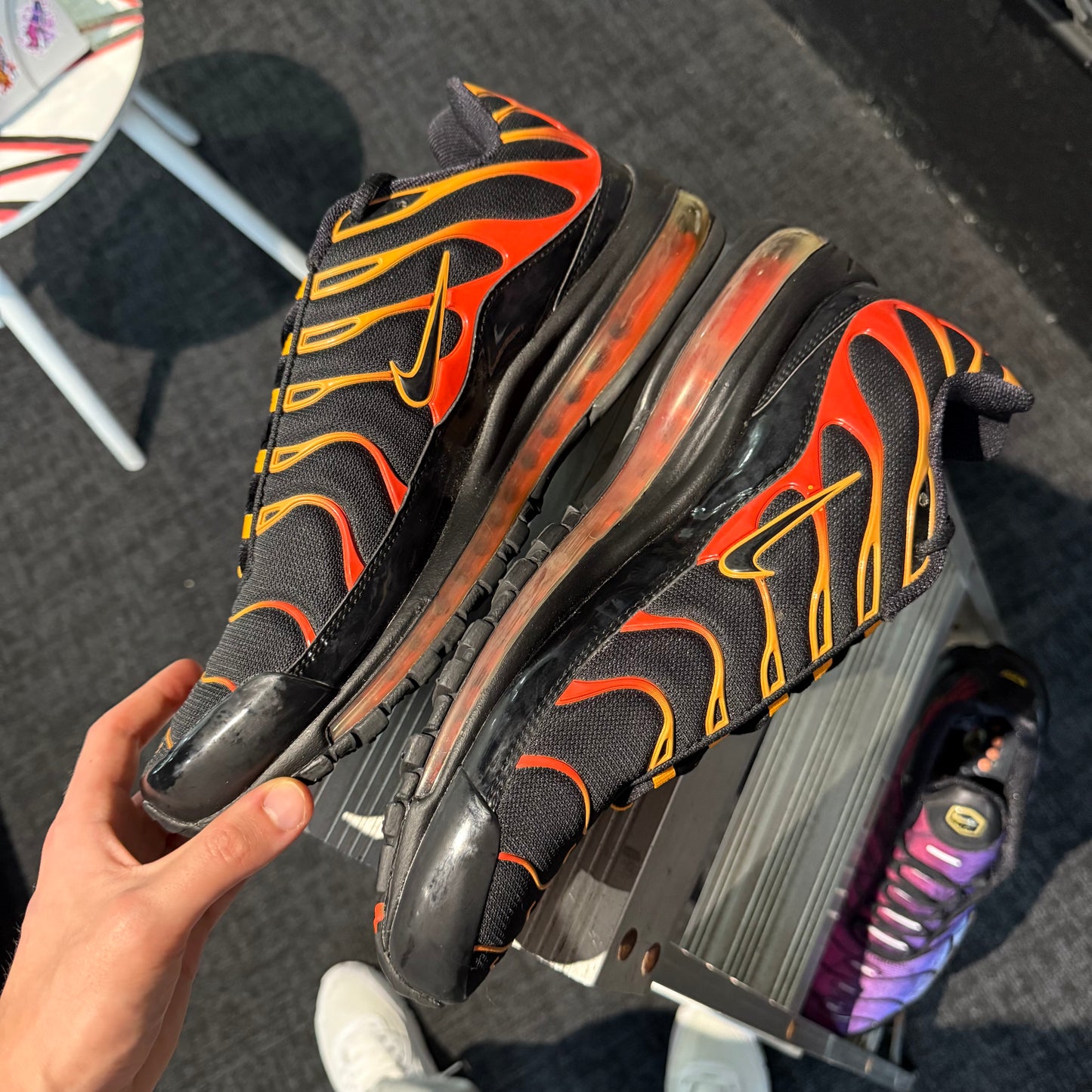 Nike Air Max Plus 97 TN 'Black Orange Yellow' 2007 (Brand New)