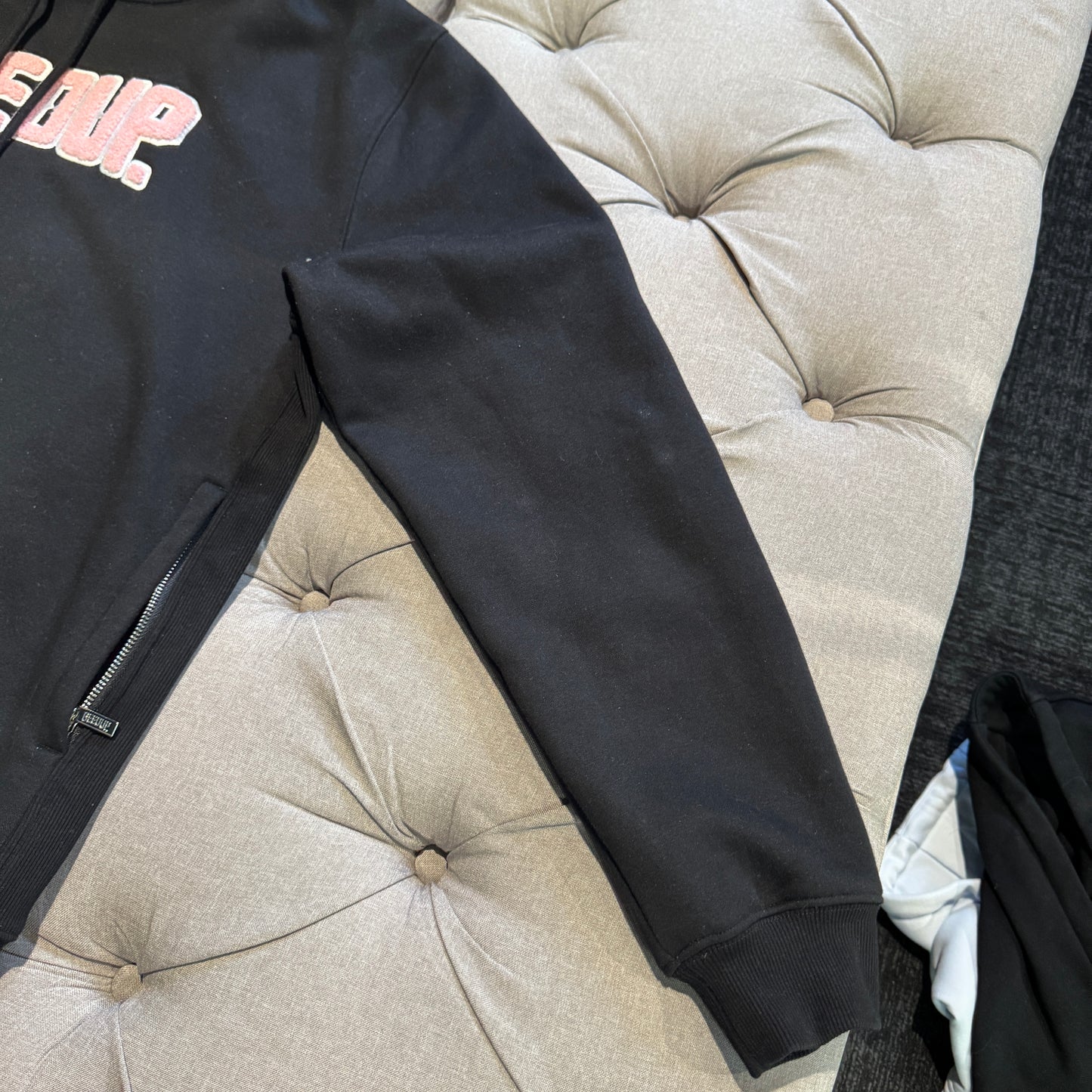 Geedup 13 Years In The Field Hoodie 'Black Pink' (Second hand)