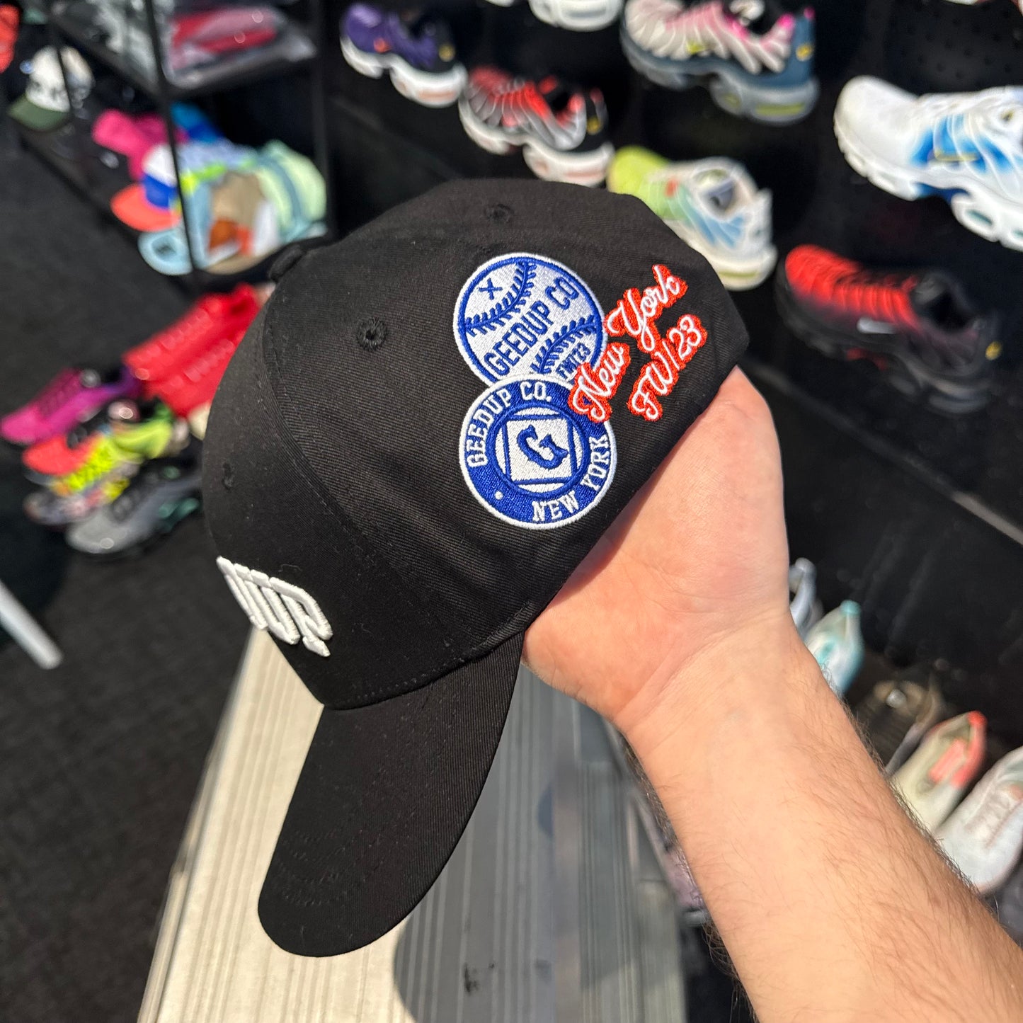 Geedup NYC Fashion Week Cap 'Black White' (Brand New)