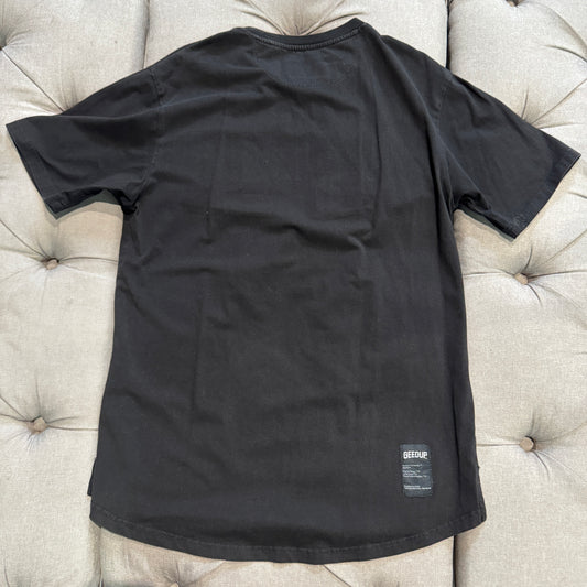 Geedup Satin Team Logo T-Shirt 'Blackout' (Second hand)