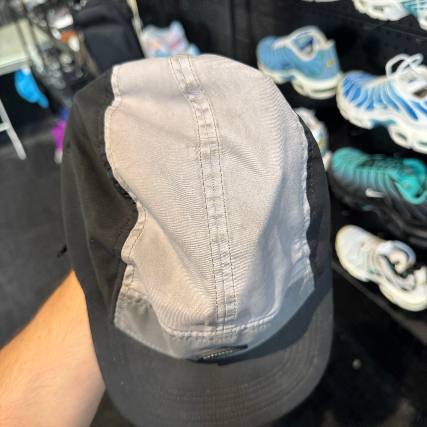 Nike Airmax 5 Pannel Cap 'Black Grey' (Second Hand)