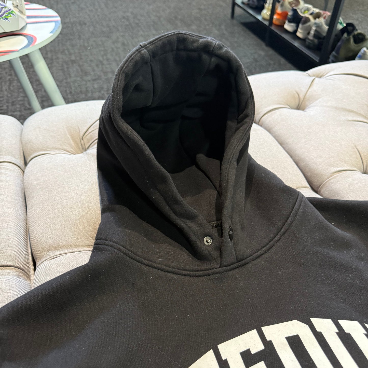Geedup X Spotify A1 Headie One RV Abra Cadabra Hoodie 'Black Red' (Second hand)