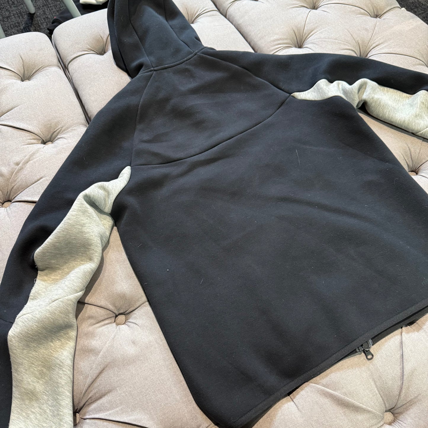 Nike Tech Fleece Jacket 'Black Grey' (Second hand)