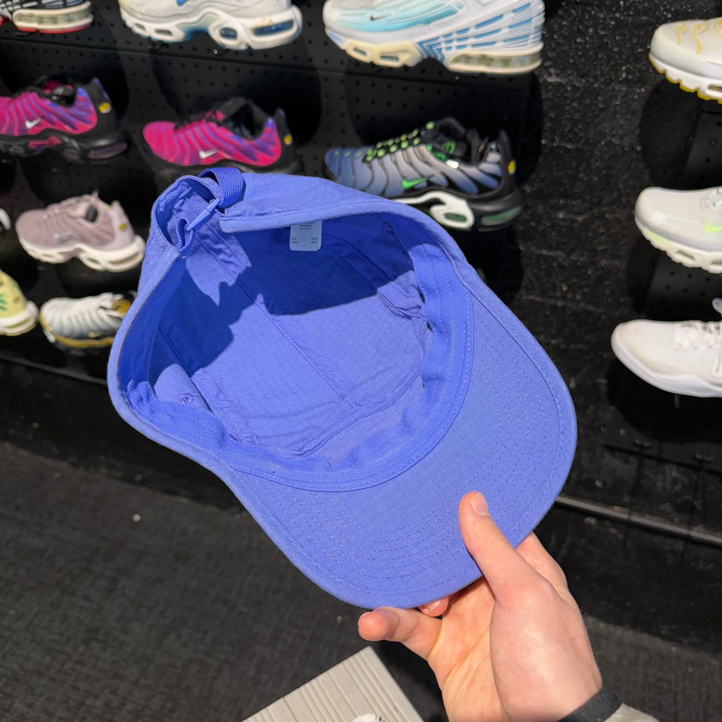 Nike Fly Cap Embroider Logo 'Blue/Purple Tint Neon' (Second hand)