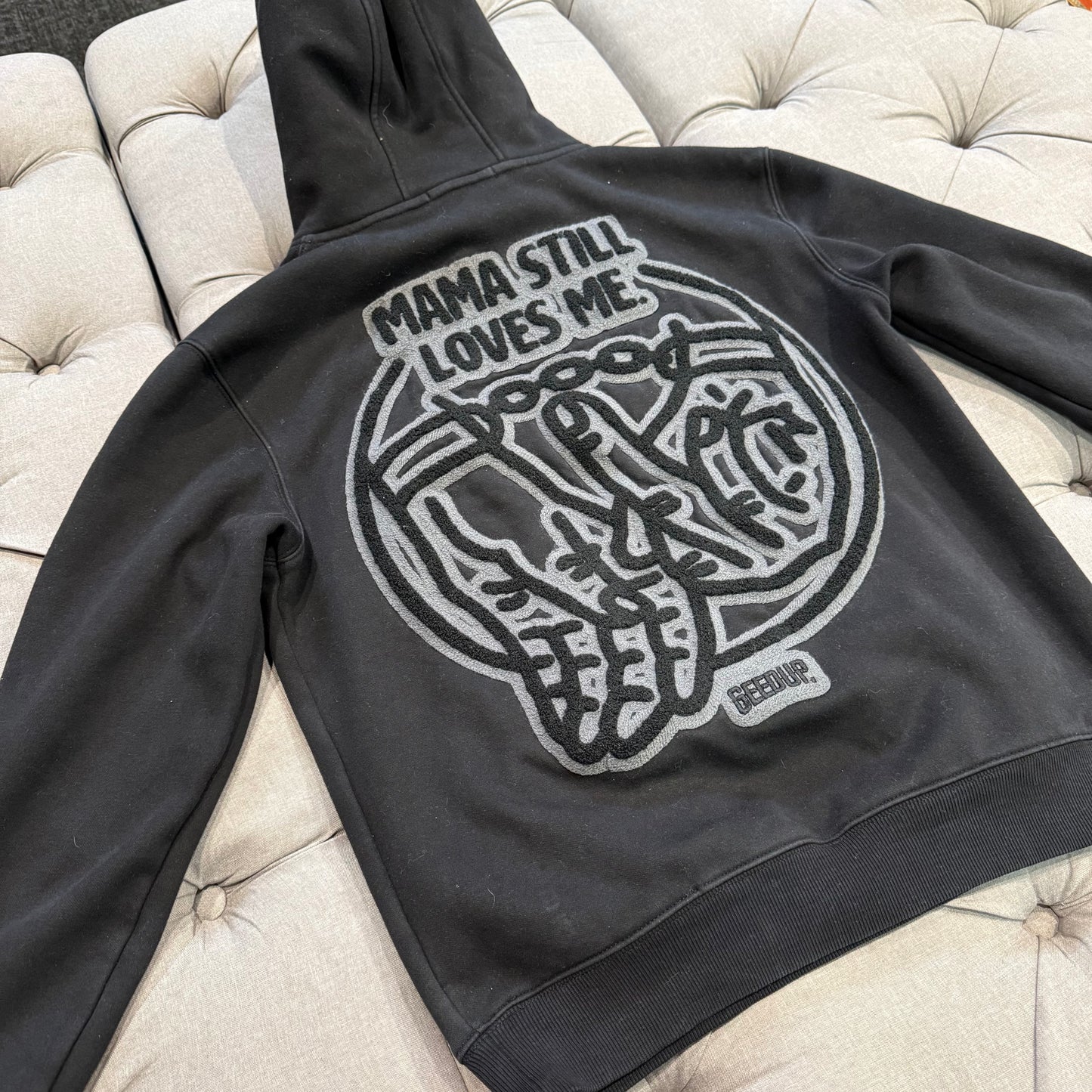 Geedup Mama Still Loves Me Hoodie 'Black' (Second hand)