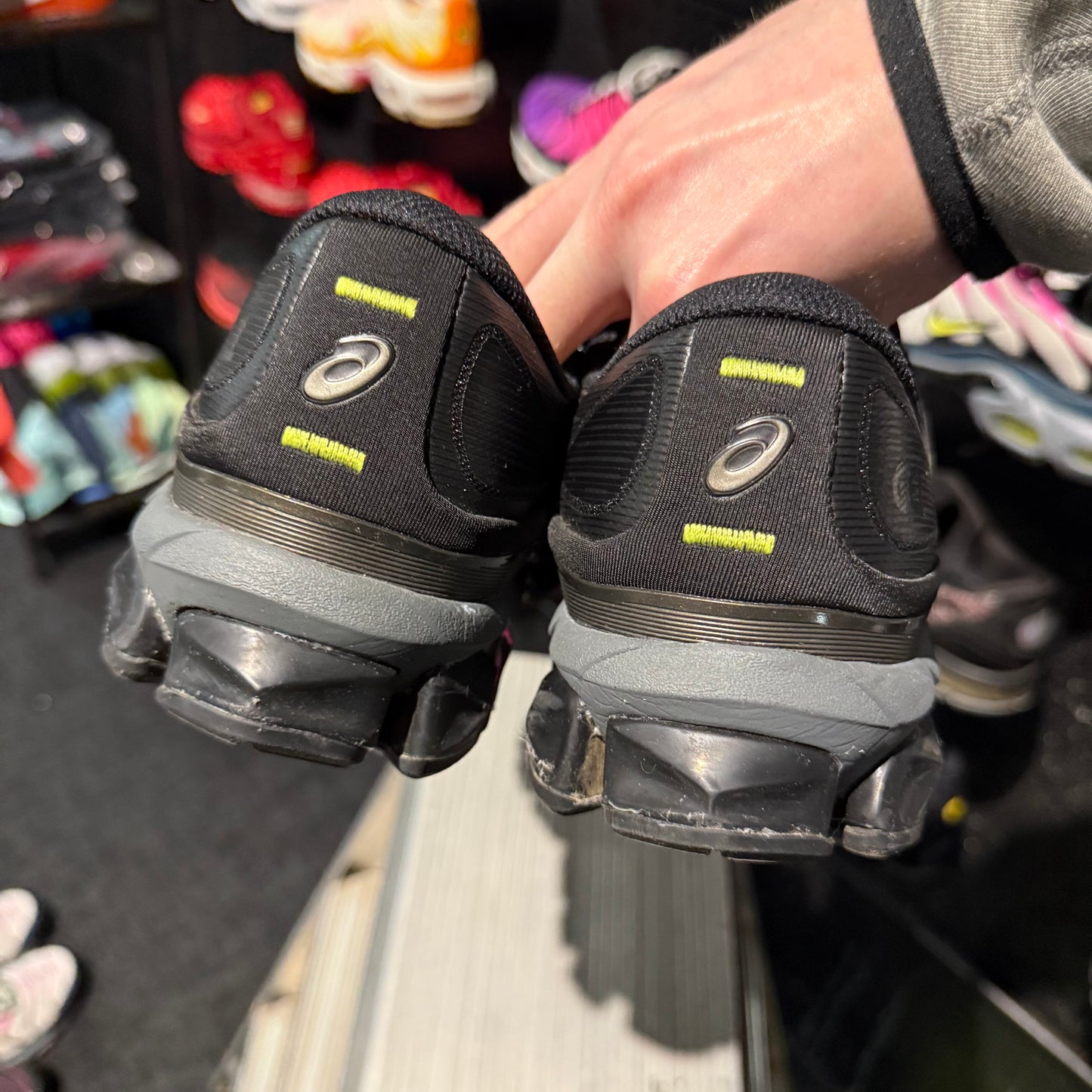 Asics Gel Quantum 360 7 'Black Lime' (Second hand)