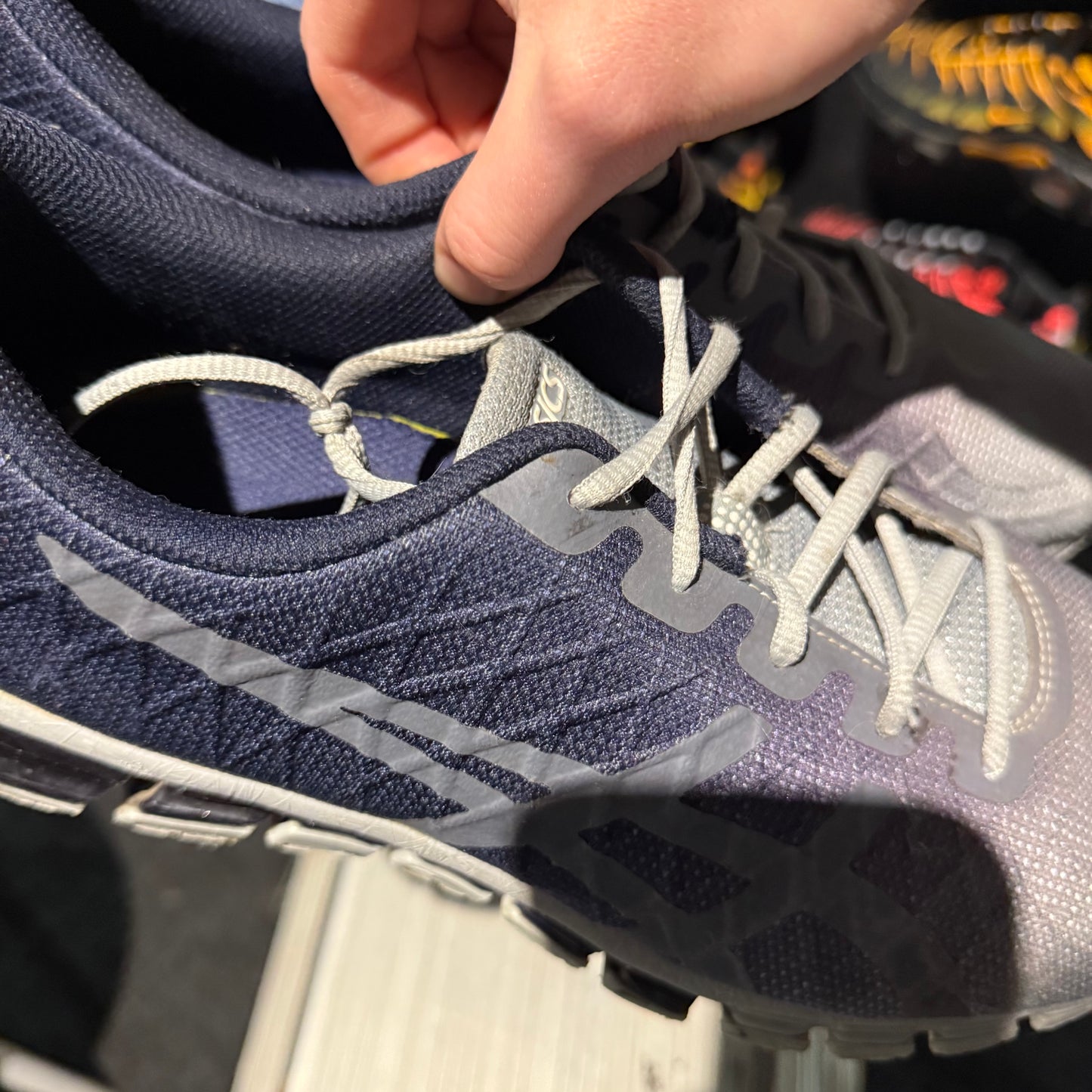 Asics Gel-Quantum 180 4 'Navy Blue Grey' (Second hand)