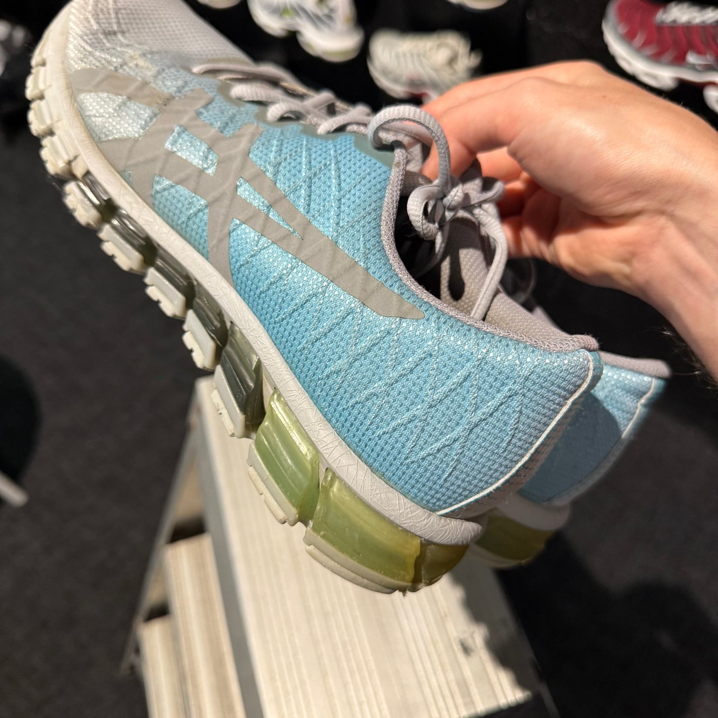 Asics Gel Quantum 180 4 Ice Mint/Stone Grey (Second hand)