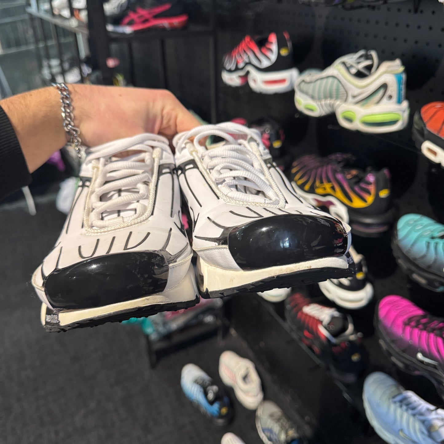Nike Air Max Plus 'TN3' Leather White Black (Second hand)