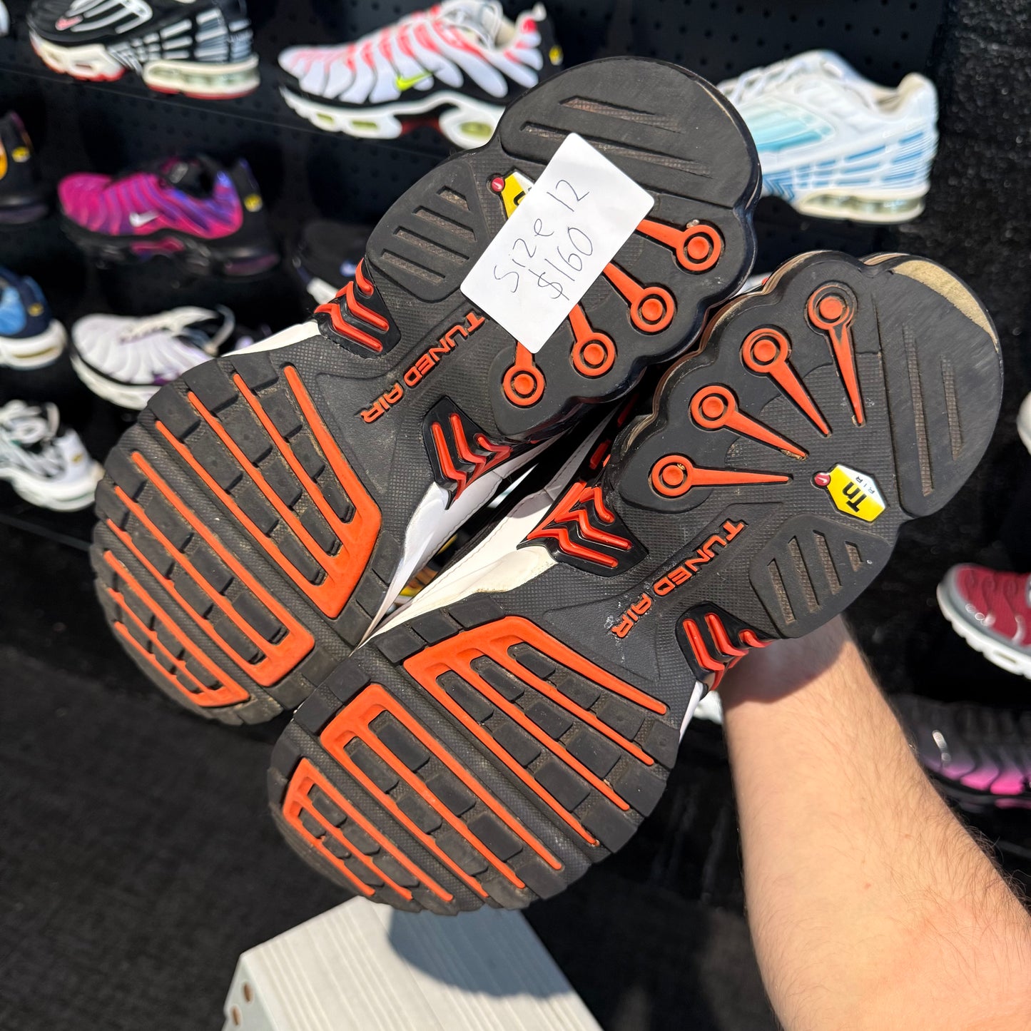 Nike Air Max Plus 'TN3' White Team Orange (Second hand)