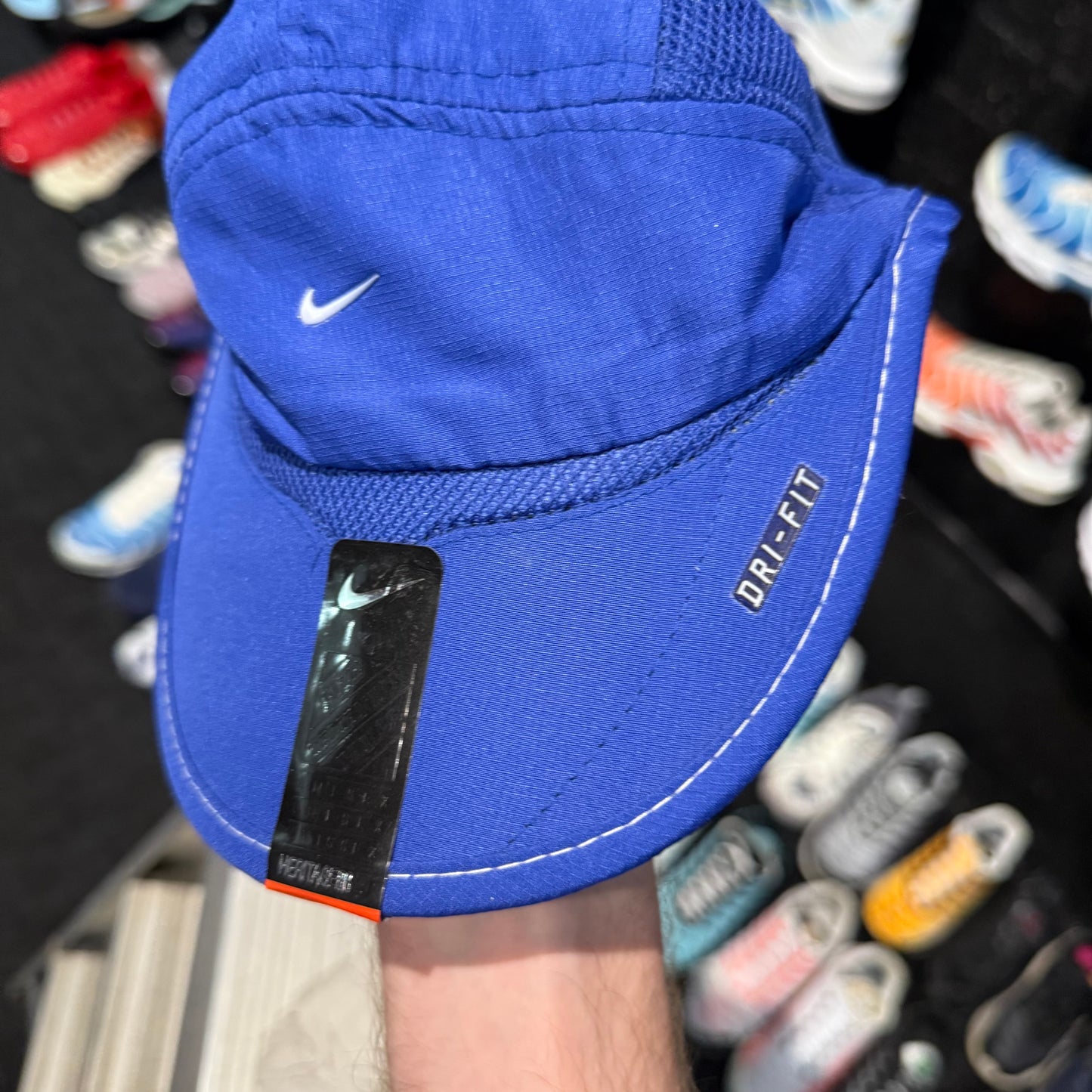 Nike Daybreak Drifit Heritage 86 Mini Swoosh Cap 'Blue' 2012 (Brand New)