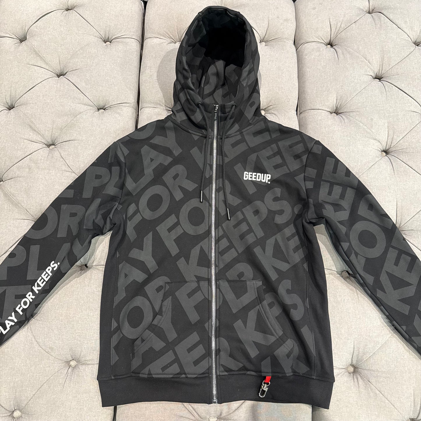 Geedup Play For Keeps Jacket 'Black' (Second hand)