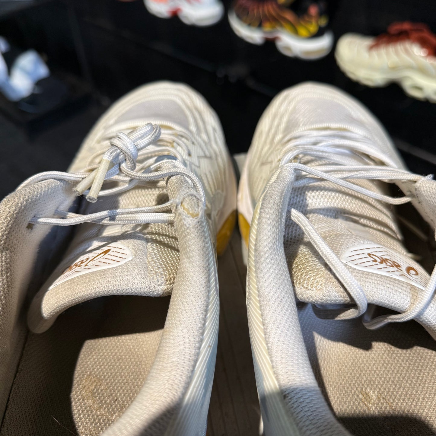 Asics Gel Quantum 360 VII 'White/Pure Gold' (Second hand)
