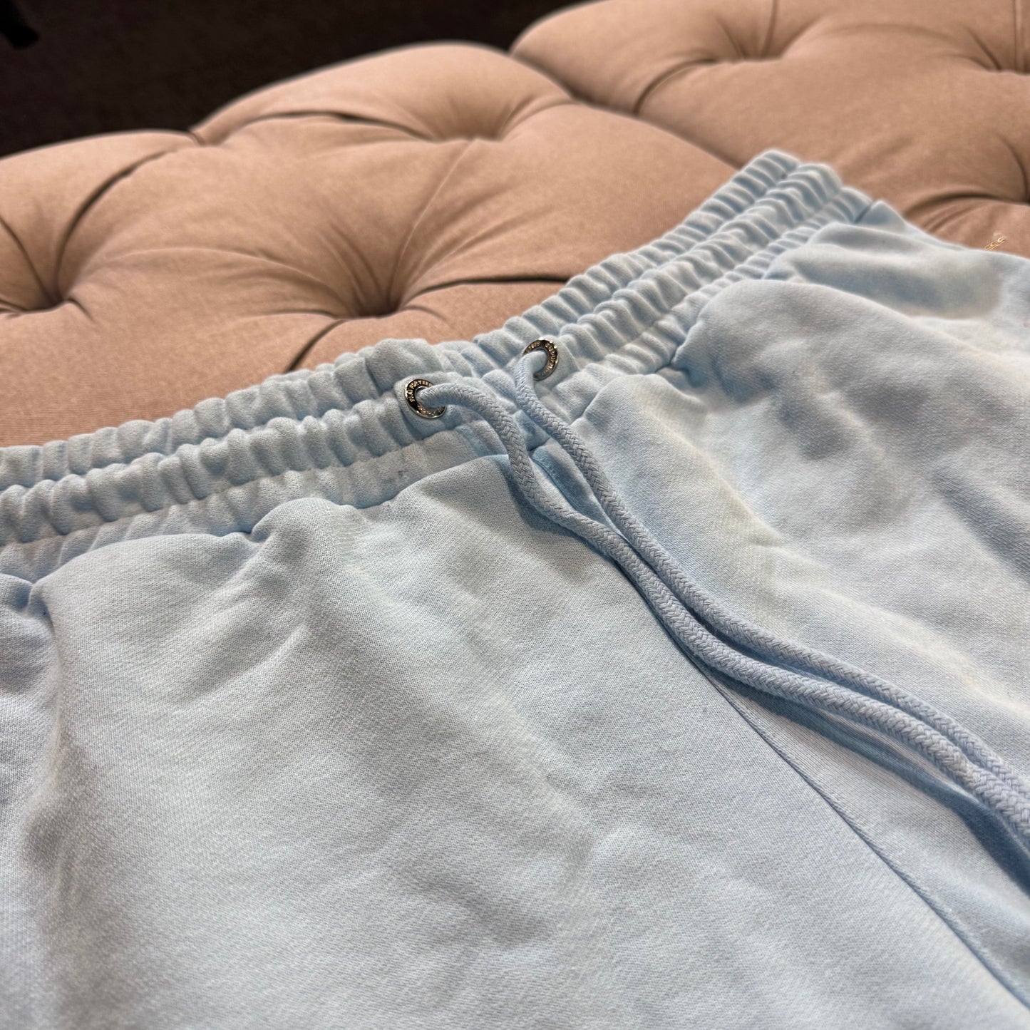 Geedup G Logo Shorts 'Baby Blue Red' (Second hand)