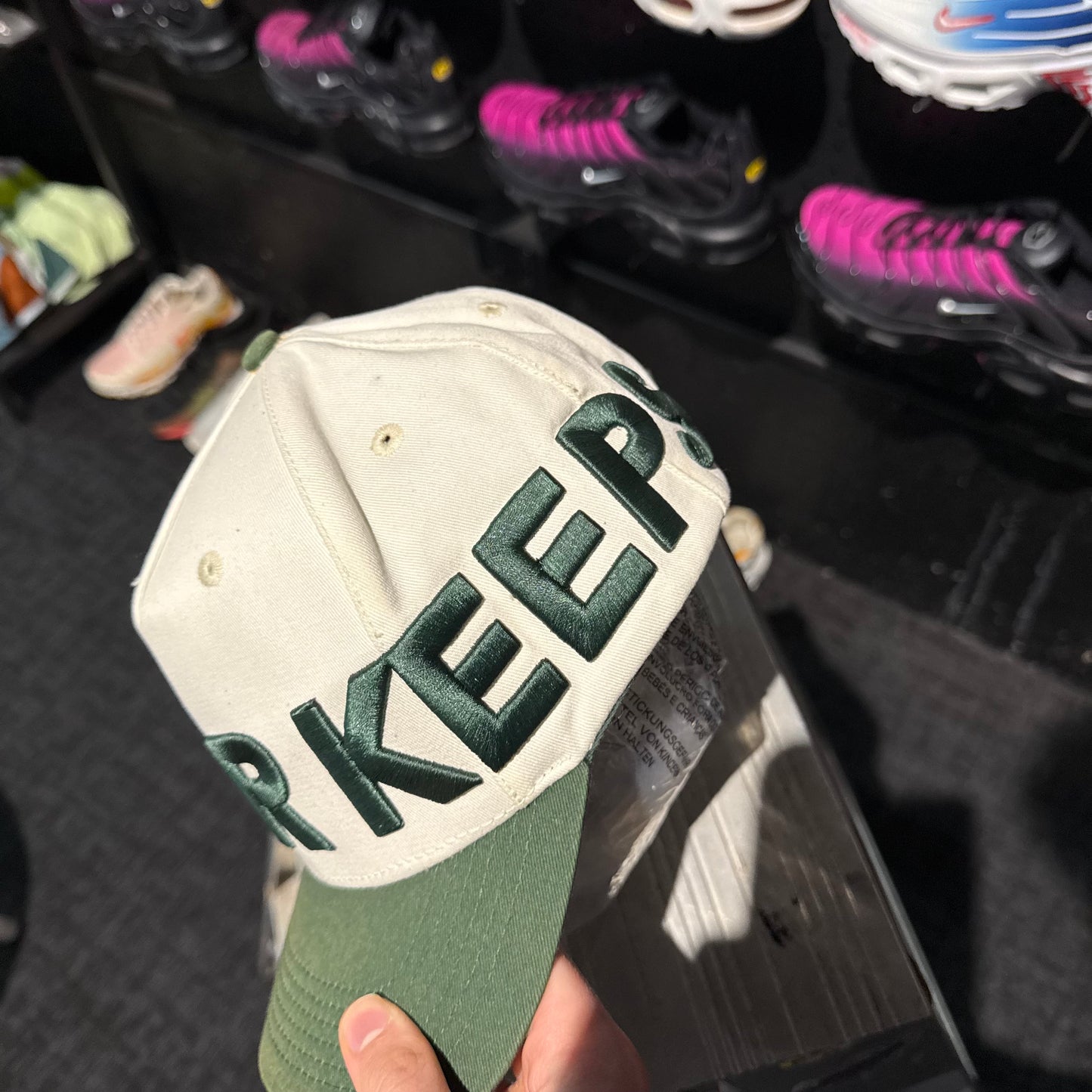 Geedup PFK Cap 'Green White' (Second hand)