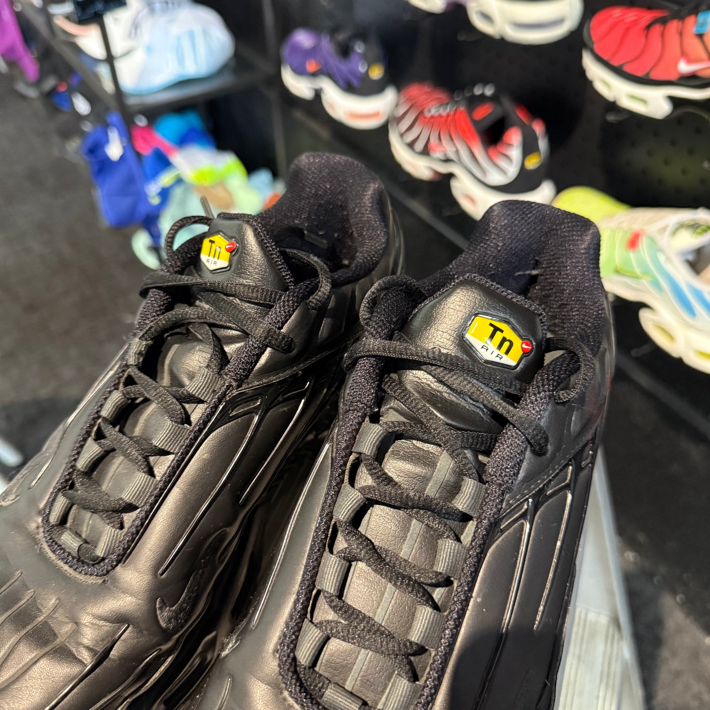 Nike Air Max Plus TN3 Leather 'Triple Black' (Second hand)