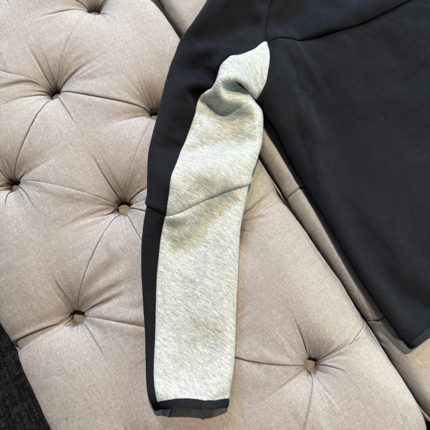 Nike Tech Fleece Jacket 'Black Grey' (Second hand)
