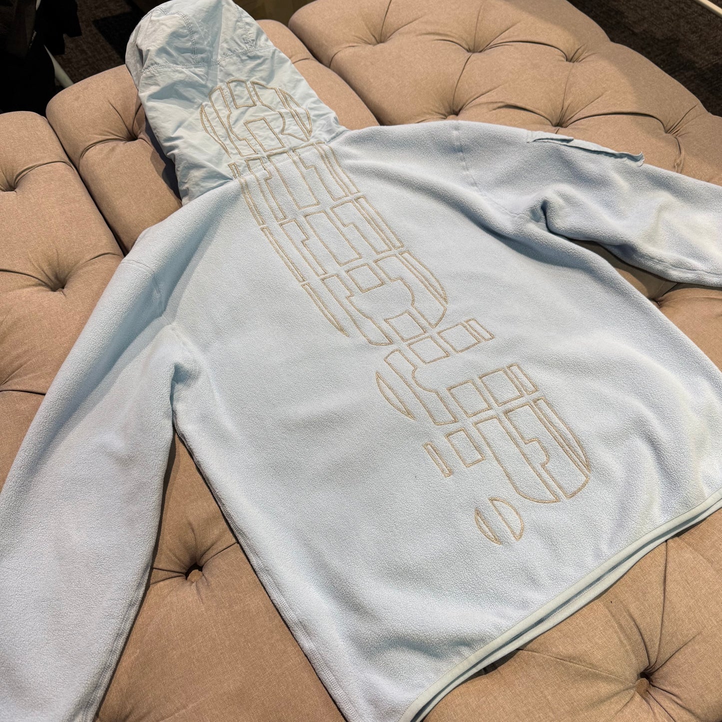 Geedup G Logo Fleece Jumper 'Baby Blue' (Second hand)