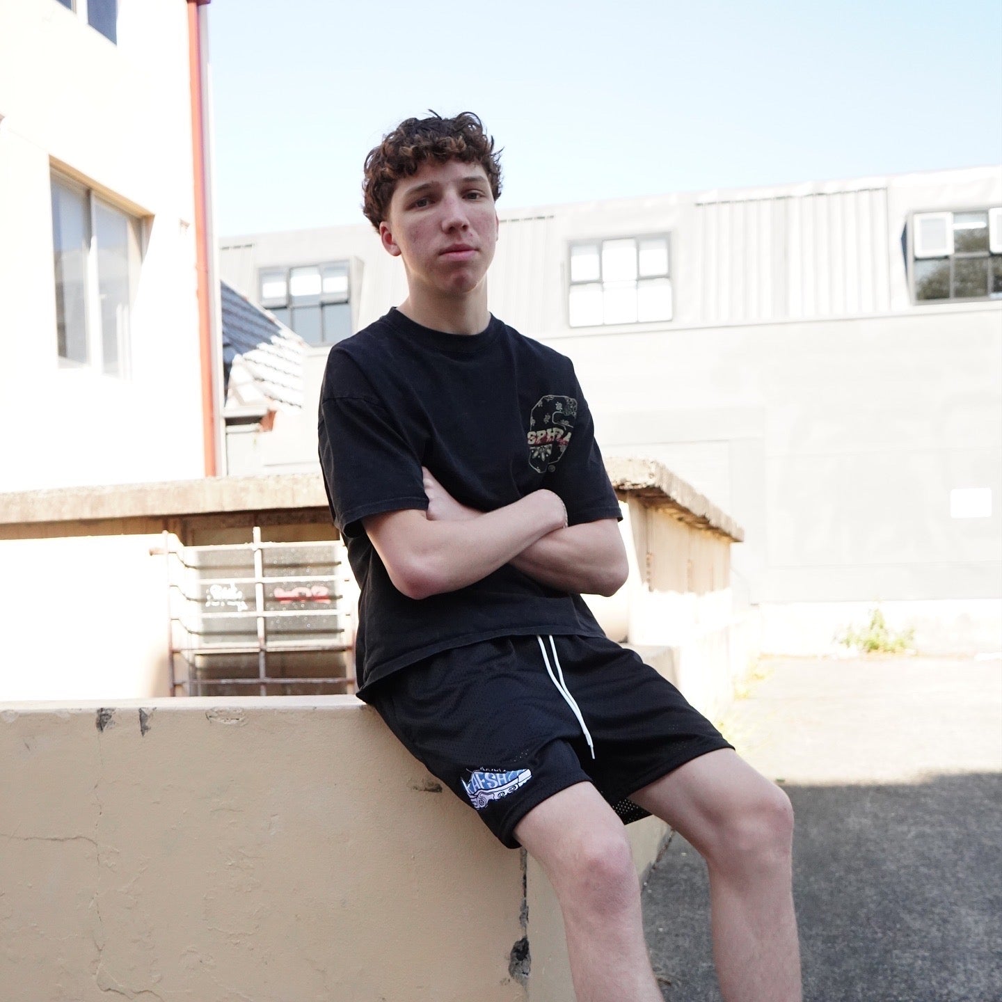 KAFSH X SPHERA TN SHORTS BLUE