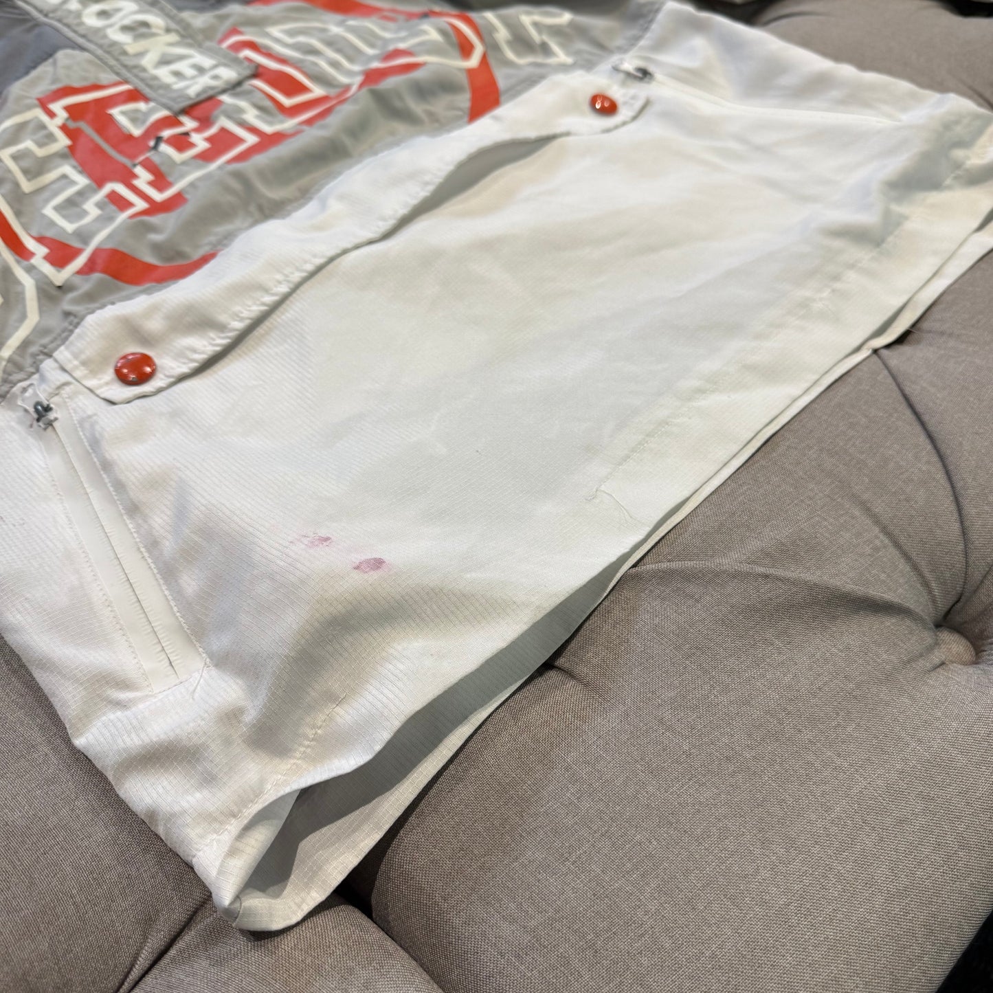 Geedup X Rays Locker Jacket 'Grey Orange' (Second hand)