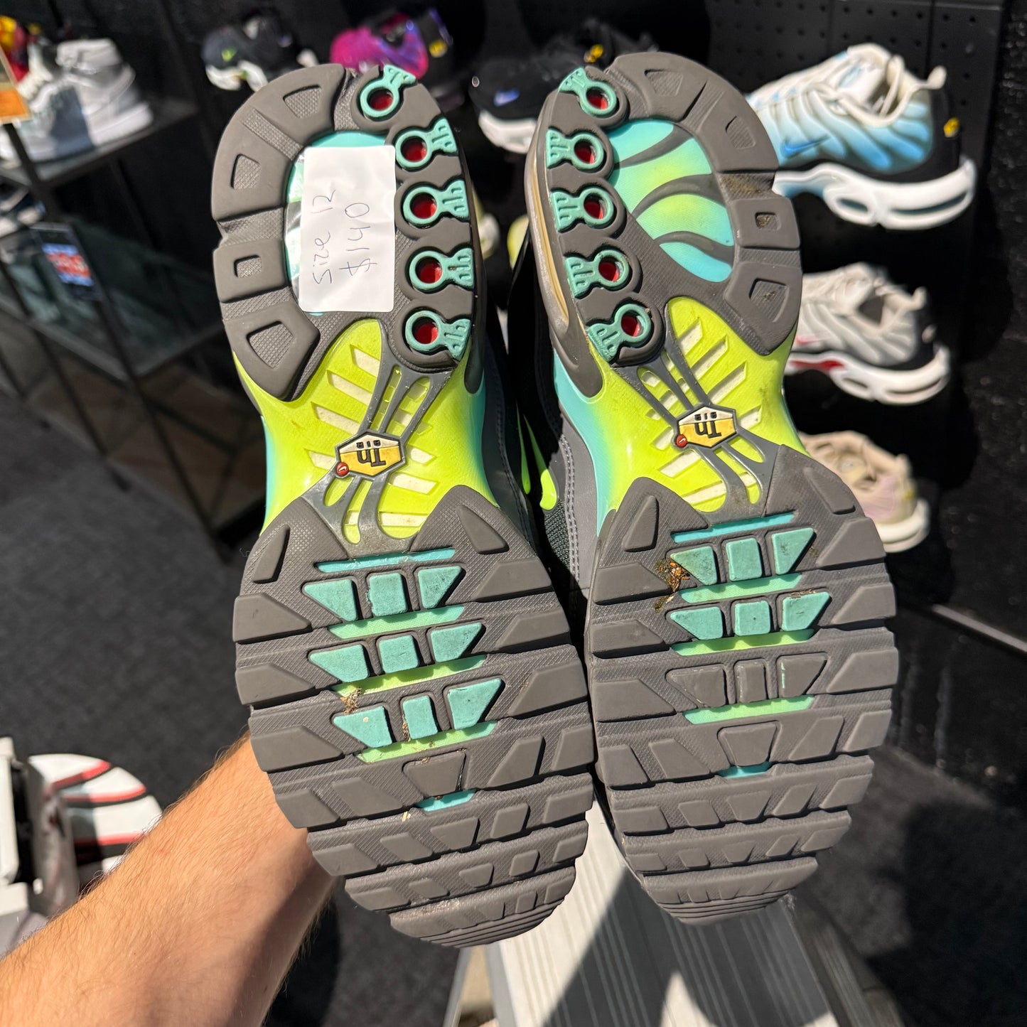 Nike Air Max Plus 'TN' Iron Grey/Ghost Green (Second hand)